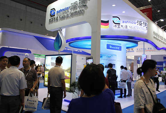 澤德污水提升器2017年上海展會現(xiàn)場